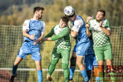 Obrazem: Sousedské derby v I.B třídě ovládla Smržovka