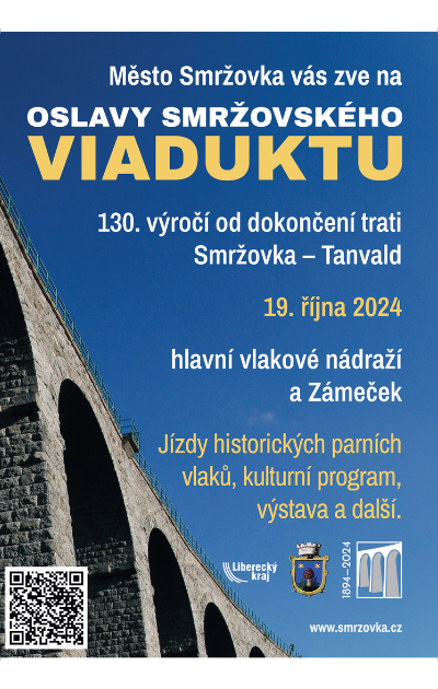 Smržovský viadukt slaví 130 let