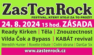 Festival ZasTenRock láká už potřinácté rockové fanoušky