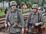 Živá ukázka historické bitvy z konce 2. světové války nazvaná Transportní vlak 1945