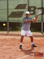 Memoriál Ládi Koláře v tenisové čtyřhře na kurtech v Břízkách