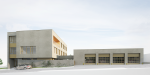 Vizualizace nové budovy střediska Zdravotnické záchranné služby Libereckého kraje v Jablonci nad Nisou