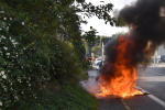 Jablonečtí hasiči likvidovali požár osobního automobilu