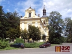Rychnov  - opravený kostel svatého Václava