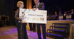 Třpytivých 160 přineslo téměř 90 tisíc korun pro Ondru
