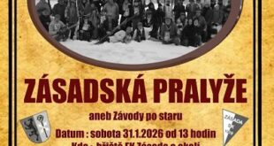 Pralyžaři opět míří na zásadské závody postaru