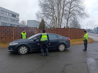Policisté kontrolovali motoristy na alkohol a jiné návykové látky