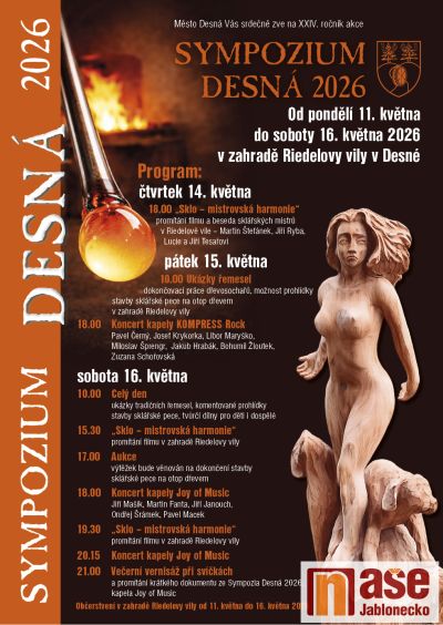 V Desné začne letošní dřevosochání od pondělí 11. května