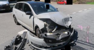 Řidička v Pěnčíně nedala přednost vozidlu na hlavní silnici