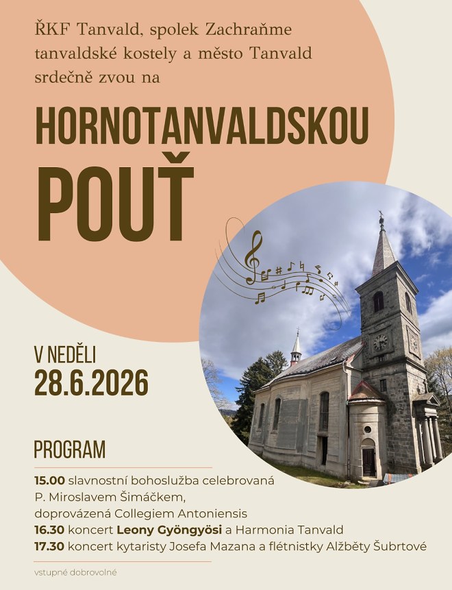 Hornotanvaldská pouť 2026