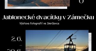 Výstava Jablonecké dvacítky probíhá v Zámečku na Smržovce