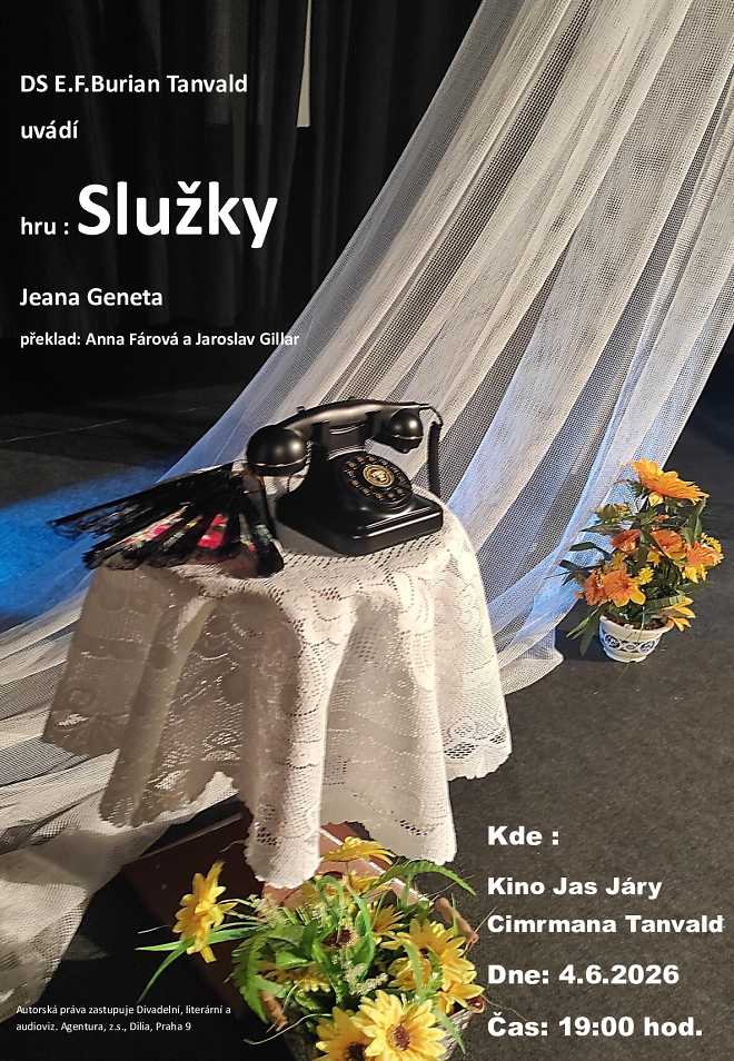 Tanvaldští ochotníci představí hru Služky