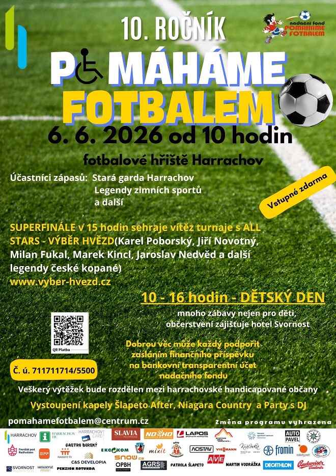 Pomáháme fotbalem 2026