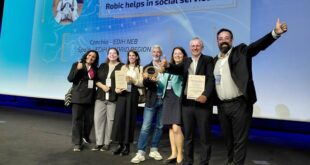 Sociální robot Robic získal cenu odborné veřejnosti