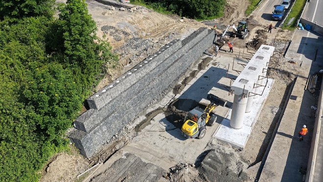 Rekonstrukce mostu v Hodkovicích nad Mohelkou