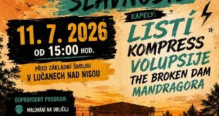 Letní lučanské slavnosti zvou na kapely, občerstvení i soutěže