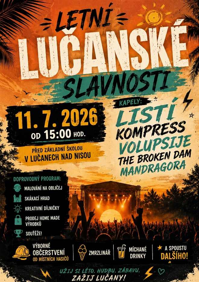 Lučanské slavnosti 2026