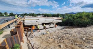 ŘSD zavře okružní křižovatku pod mosty na I/35. Pokračují práce na zesílení mostní konstrukce