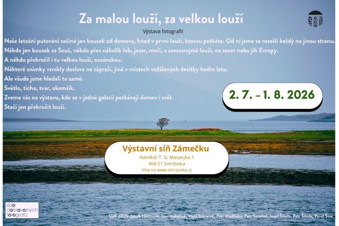 Výstava Za malou louží, za velkou louží