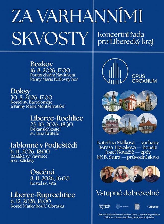 Za varhanními skvosty 2026
